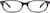 Front view of Oval Glasses 10488117 in Purple thumbnail