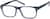 Angle view of Rectangle Glasses 106016 in Blue thumbnail
