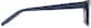 Side view of Rectangle Glasses 106016 in Blue thumbnail