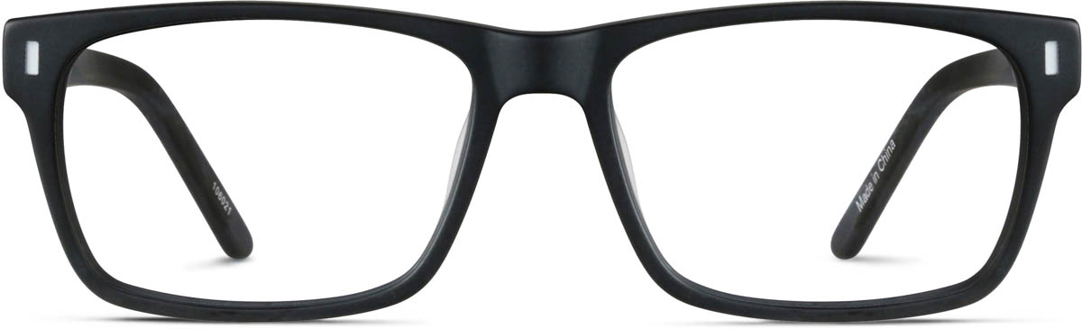 Black Rectangle Glasses