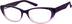 Oval Glasses 10618817 in Purple