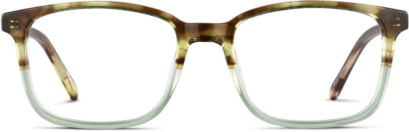 Brown Square Glasses 