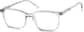 Angle view of Square Glasses 106223 in Mist thumbnail