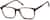 Angle view of Square Glasses 106225 in Tortoiseshell thumbnail