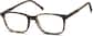 Angle view of Square Glasses 106225 in Tortoiseshell thumbnail