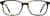Front view of Square Glasses 106225 in Tortoiseshell thumbnail