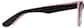 Side view of Square Glasses 107221 in Black thumbnail