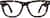 Front view of Square Glasses 107239 in Tortoiseshell thumbnail