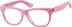 Square Glasses 107319 in Pink