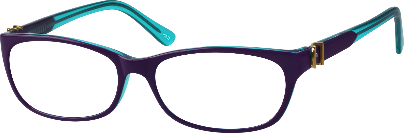 Petite✿＊＊＊ Purple Kids' Rectangle Glasses #4431617 | Zenni Optical