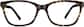 Front view of Square Glasses 109325 in Tortoiseshell thumbnail
