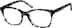 Square Glasses 109331 in Black