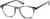 Angle view of Round Glasses 109824 in Green Tortoisehell thumbnail