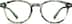 Round Glasses 109824 in Green Tortoisehell