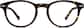 Front view of Round Glasses 109825 in Tortoiseshell thumbnail