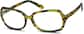 Angle view of Oval Glasses 110535 in Multicolor thumbnail