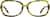 Front view of Oval Glasses 110535 in Multicolor thumbnail