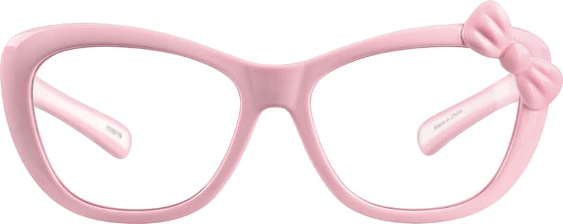 Pink Kids’ Cat-Eye Glasses
