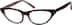 Cat-Eye Glasses 111018 in Red