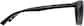 Side view of Rectangle Sunglasses 1110721 in Black thumbnail