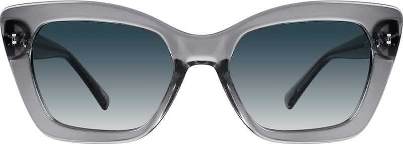 Smoke Premium Rectangle Sunglasses