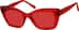 Premium Rectangle Sunglasses 1110918 in Red