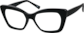 Angle view of Cat-Eye Sunglasses 1110921 in Black thumbnail
