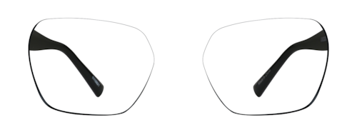 Premium Rectangle Sunglasseslens arm image