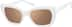 Premium Rectangle Sunglasses 1110930 in White