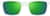Front view of Kids' Square Sunglasses 1111030 in White thumbnail