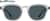 Front view of Square Sunglasses 1111112 in Gray thumbnail