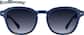 Front view of Square Sunglasses 1111116 in Blue thumbnail