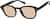 Angle view of Square Sunglasses 1111121 in Black thumbnail
