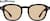 Front view of Square Sunglasses 1111121 in Black thumbnail