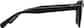 Side view of Square Sunglasses 1111121 in Black thumbnail