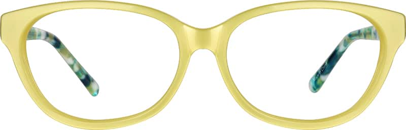 yellow cat eye glasses