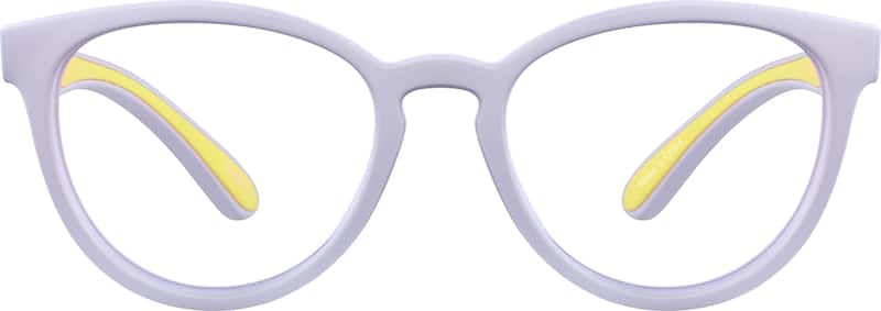 Purple Kids’ Round Glasses