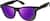 Angle view of Figueroa Square Sunglasses 1115821 in Black thumbnail