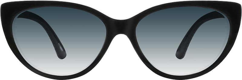 Black Premium Cat-Eye Sunglasses