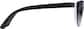 Side view of Cat-Eye Sunglasses 1115921 in Black thumbnail