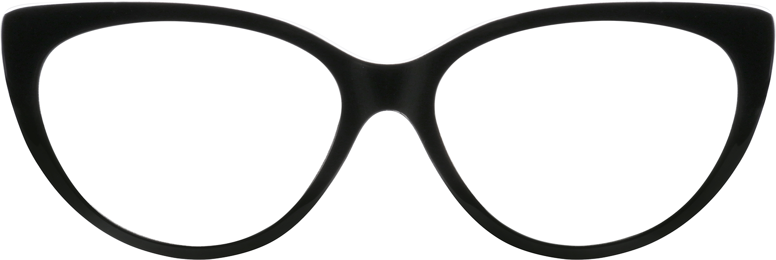 Front view of Cat-Eye Sunglasses 1115921 in Black