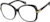 Angle view of Square Sunglasses 1116021 in Black thumbnail