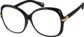 Angle view of Square Sunglasses 1116021 in Black thumbnail