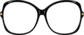 Front view of Square Sunglasses 1116021 in Black thumbnail