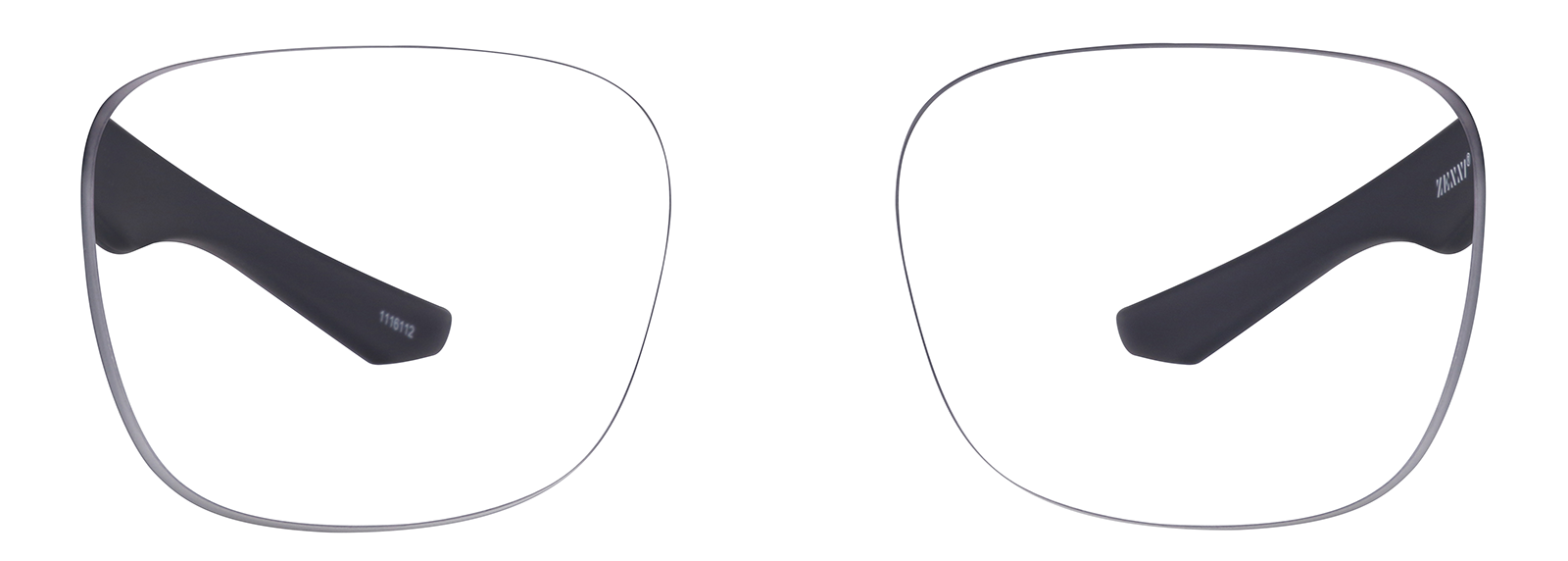 Dark Gray Square Sunglasses #1116112 | Zenni Optical