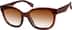 Premium Square Sunglasses 1116215 in Brown