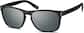 Angle view of Square Sunglasses 1116321 in Black thumbnail