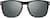 Front view of Premium Square Sunglasses 1116321 in Black thumbnail