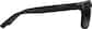 Side view of Square Sunglasses 1116321 in Black thumbnail