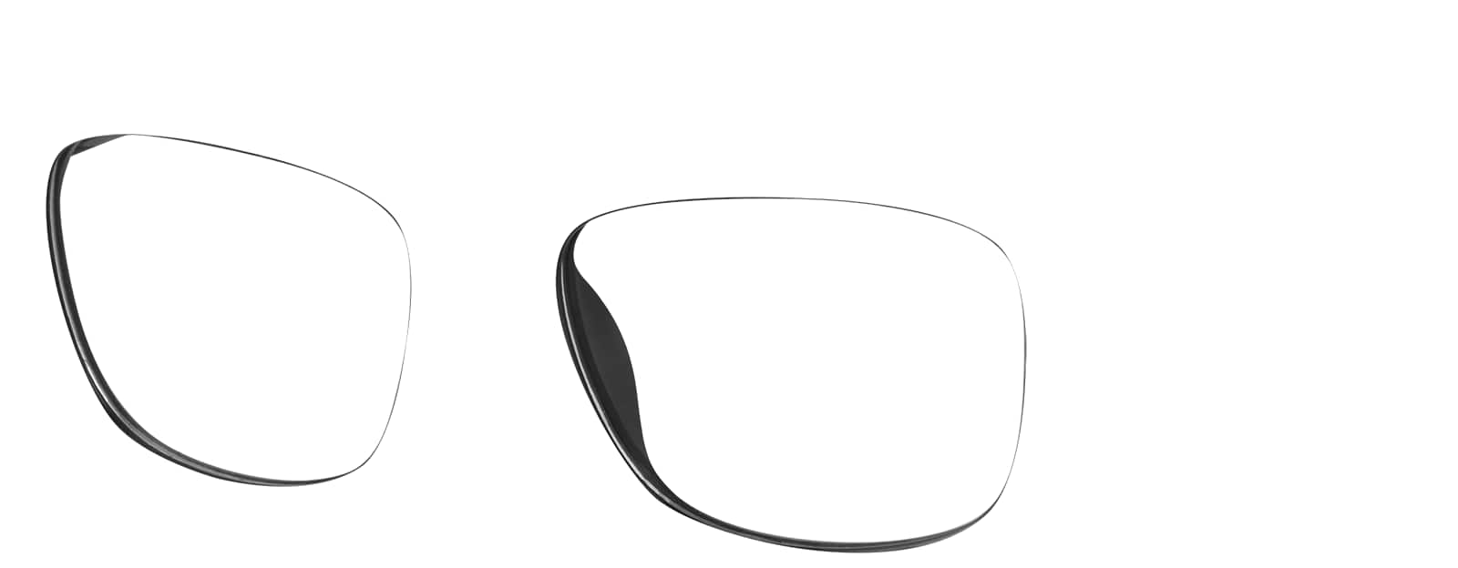 Angle view of Square Sunglasses 1116321 in Black